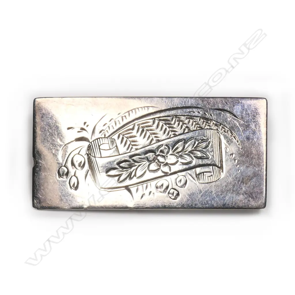A late 19thC B. Petersen & Co. silver brooch, Image 1++